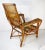 1960s Mid-Century Italian Pencil Reed Lounge Chair For Sale - Image 11 of 12