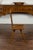 English 1850s Oak Chair with Pierced Back, Carved Inscription and Wooden Seat For Sale - Image 4 of 12