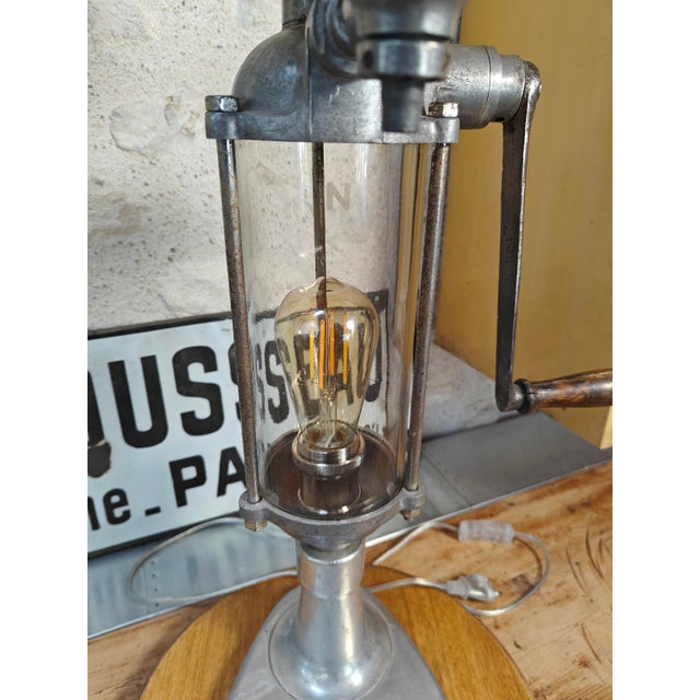 Large Industrial Table Lamp, 1960s For Sale - Image 11 of 18