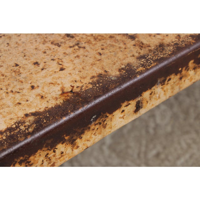 Restoration Hardware Industrial Steel & Iron Coffee Table For Sale In Philadelphia - Image 6 of 14