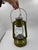 Classic kerosene/storm lantern (kerosene lamp) in a cool retro green, metal casing with glass burner and handle. Height...