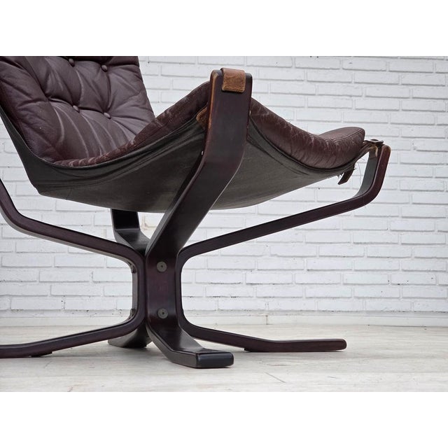 Norwegian Falcon Lounge Chair by Sigurd Ressel for Vatne Møbler, 1970s For Sale - Image 10 of 18