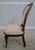 Victorian Pair Antique French Victorian Upholstered Parlor Chairs For Sale - Image 3 of 12