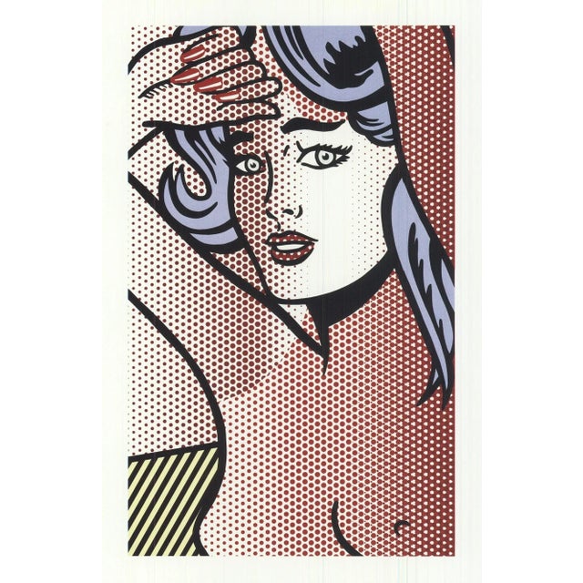 Artist: Roy Lichtenstein Title: Nude with Blue Hair Year: 1997 Signed: No Medium: Offset Lithograph Paper Size: 11 x 8.5...