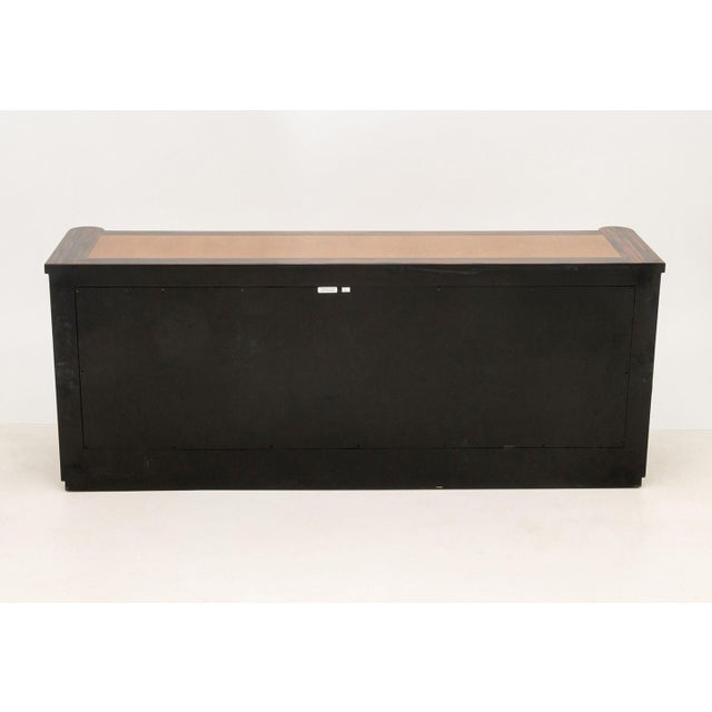 Tan Enrique Garcel Macassar and Satinwood Sideboard For Sale - Image 8 of 9
