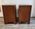 Vintage Chinese Elm Apothecary Nightstands / Bedside Cabinets - A Pair For Sale - Image 10 of 18