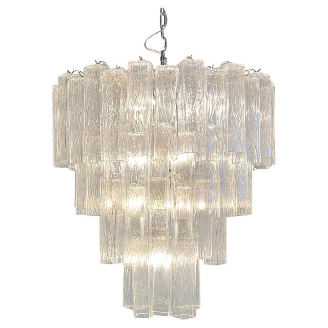 Italian Chandelier in Murano Glass, 1990 For Sale - Image 11 of 14