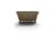 Antique Mustard Velvet Curved Sofa with Decorative Tassels For Sale - Image 3 of 7