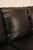 Italsofa Pair of Black Leather Sofas For Sale - Image 12 of 18