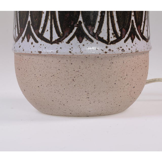 Mid-Century Modern Vintage Ceramic Lampbase by Marianne Starck, 1960s For Sale - Image 3 of 5