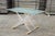 Extendable Side Table in Glass with Steel Structure For Sale - Image 11 of 17