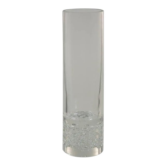 Large Clear Vase Designed by Livio Seguso For Sale