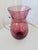 Mid-Century Modern Mid-Century Modern Amethyst Glass Pitcher For Sale - Image 3 of 9