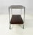 Italian Mid-Century Modern Wood and Metal Cart with Double Shelf, 1940s For Sale - Image 4 of 18