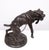 Large Bronze Lunging Mastiff Dog by Charles Valton, France, 1890s For Sale - Image 10 of 12