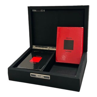 Rare Prada Deck of Cards Set With Promotional Box (Vintage) For Sale