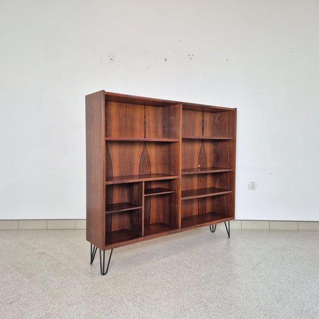 Mid-Century Modern Danish Rosewood Bookcase from Brouer, 1960s For Sale - Image 4 of 11