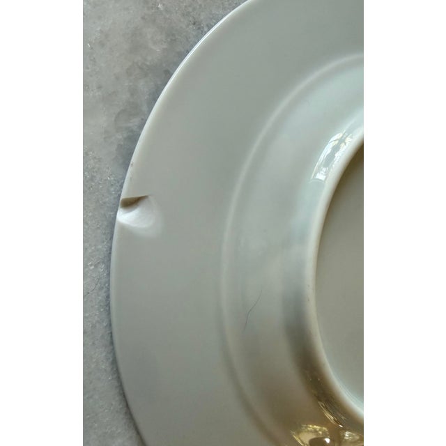 Vintage Mikasa Cera Stone Small Plates in the Newport Pattern - Set of 7 For Sale - Image 10 of 10