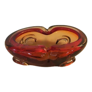 Vintage Mid-Century Modern Murano Ashtray