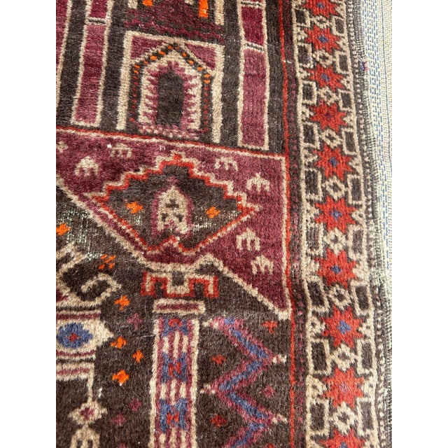 Mid-Century Tribal Baluch Rug from Bobyrugs, 1960s For Sale - Image 10 of 18
