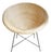 Natural Rattan Coastal Midcentury-Modern Cup Chair For Sale