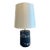 Band Sort Table Lamp - Black Honed Marble For Sale