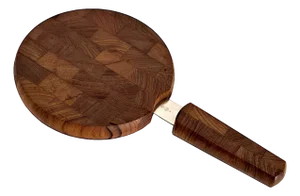 1960s Danish Teak Wood Board With Knife Designed by Jens Quistgaard for Dansk