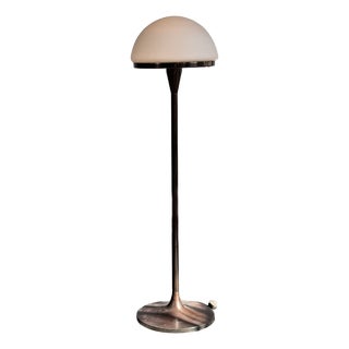 Hungarian Brass Floor Lamp attributed to Iparmuveszeti Vallalat, 1960s For Sale