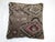 Mid 20th Century Vintage Bohemian Tribal Turkish Rug Pillow - 1'8" x 1'8" For Sale - Image 5 of 5