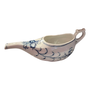 1930s Vintage Porcelain Blue Onion Pattern Creamer