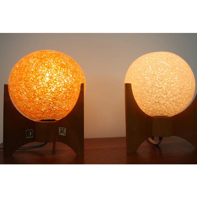 Rocket Table Lamps from Pokrok Zilina, 1960s, Set of 2 For Sale - Image 4 of 8