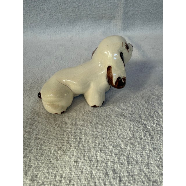 1940s Porcelain Cute Little Puppy For Sale - Image 5 of 10