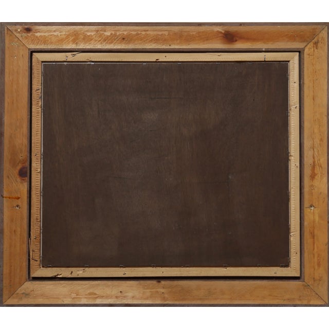 French J. Van Buiksloot, French Village in Winter, Painting For Sale - Image 3 of 4