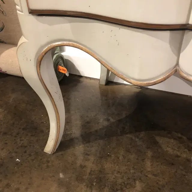 Vintage Italian Louis XV Style Two Drawer Chest For Sale - Image 9 of 13