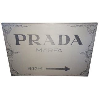 Prada Canvas Wrap From Z-Gallerie For Sale