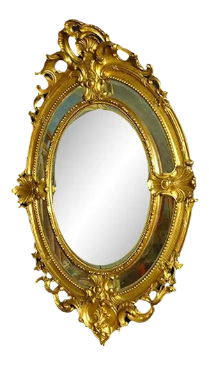 Large 19th Century Mirror