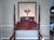 1980s Mahogany Rice Carving Poster Bed Queen Size For Sale - Image 4 of 12