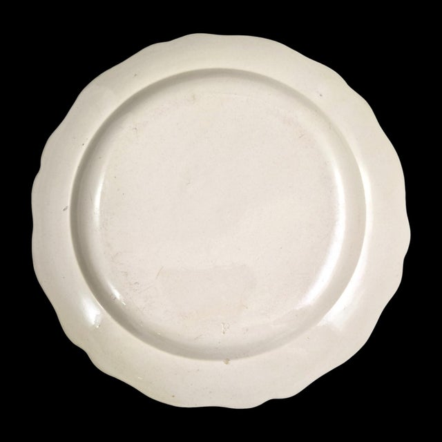 Creamware Liverpool Birds Plates from Leeds Pottery of Hunsle, 1770s, Set of 2 For Sale - Image 9 of 12
