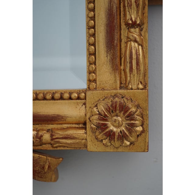 Gold Labarge Lm-0466 Gold Frame Decorator Mirror For Sale - Image 8 of 12