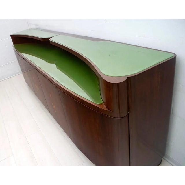 Walnut Sideboard by Vittorio Dassi for Dassi Mobili Moderni Lissone, 1950s For Sale - Image 12 of 18