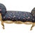 1990s Neoclassical Window Bench Scrolled Arm French Regency Design Source Louis XV For Sale - Image 9 of 18