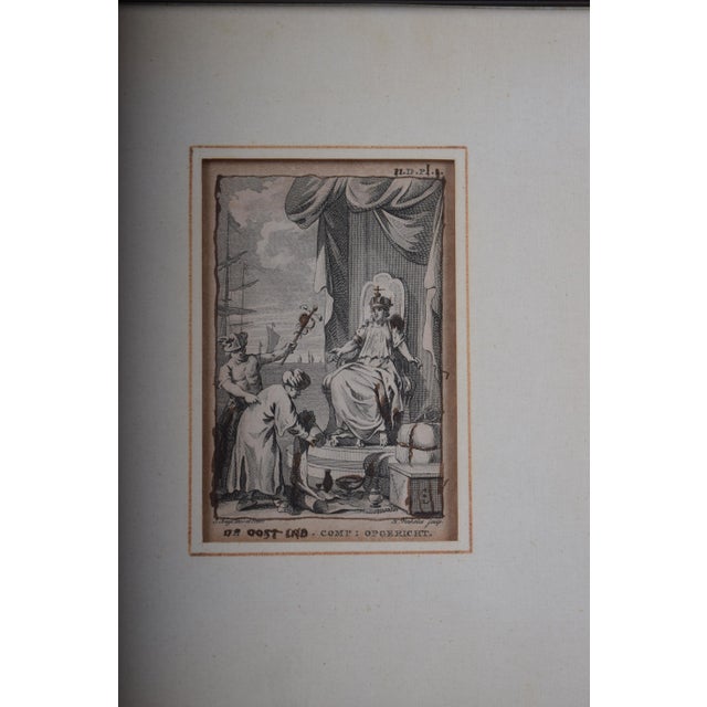Wolfert Van Borselen and VOC, Founding Scene, 1970s, Engravings, Framed For Sale - Image 11 of 12