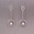Akoya Pearl Earrings 14 Karat White Gold Certified For Sale - Image 16 of 16