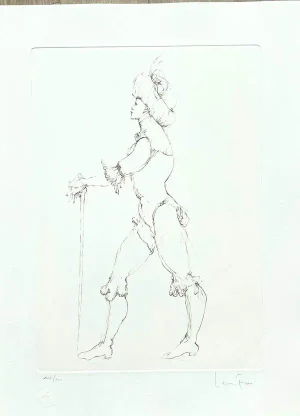 Leonor Fini, Figurative Composition, 20th Century, Lithograph on Arches Paper