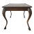 Edwardian Mahogany Doe Foot Side Table For Sale