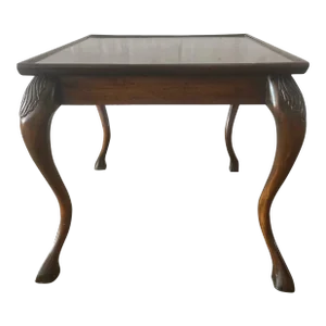 Edwardian Mahogany Doe Foot Side Table
