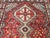 Vintage Shiraz Tribal Area Rug, Hand-Knotted Wool, Geometric Pattern, Red & Ivory, 5x10 For Sale In Chicago - Image 6 of 13