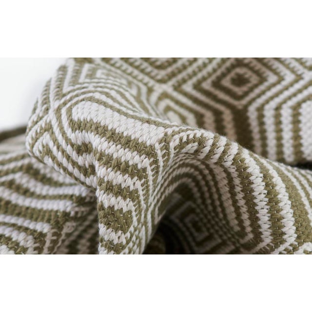 Sculpture Materials Erin Gates by Momeni River Holden Green Hand Woven Indoor Outdoor Rug 5' X 7'6" For Sale - Image 7 of 10