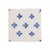 Set of 9 Delft Tiles in Cobalt Pattern of Florets, C. 1700’s For Sale In Chicago - Image 6 of 18