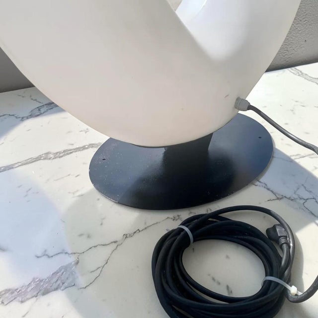 Vintage Monumental Tusk Style Floor Lamp For Sale - Image 10 of 11